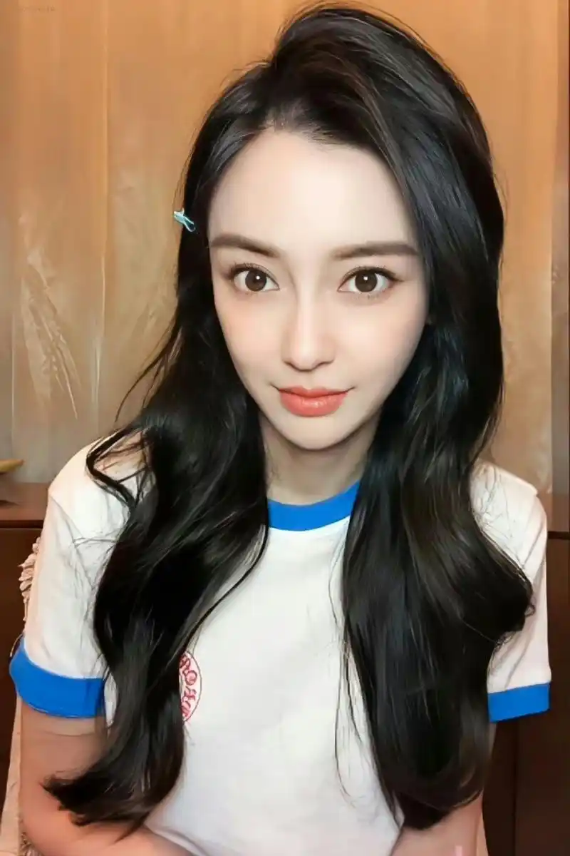 杨颖各种表情好美好可爱