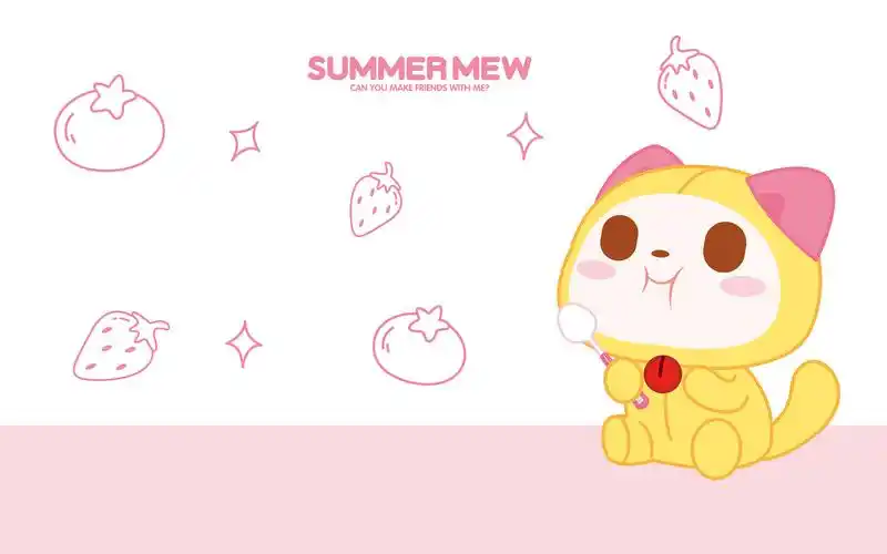 夏萌猫清爽【电脑壁纸】合集