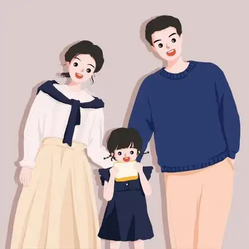 一家三口头像
