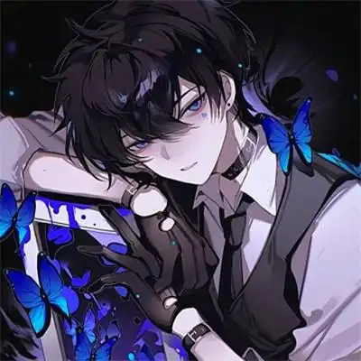 帅气动漫版男孩图片头像