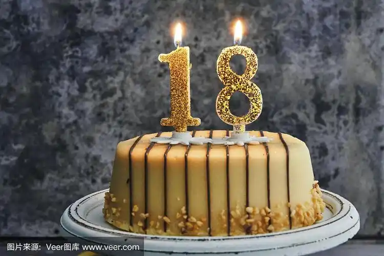 18岁生日蛋糕