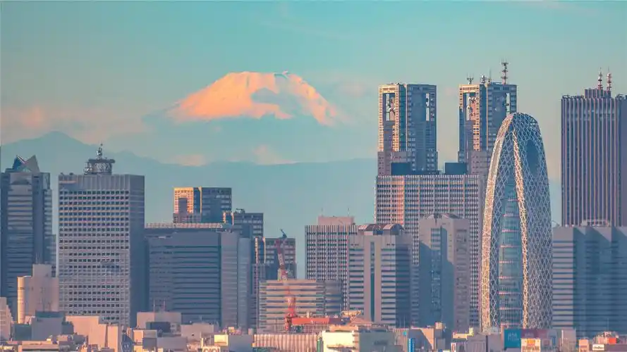 唯美日本城市风光高清桌面壁纸-风景壁纸-壁纸下载-美桌网