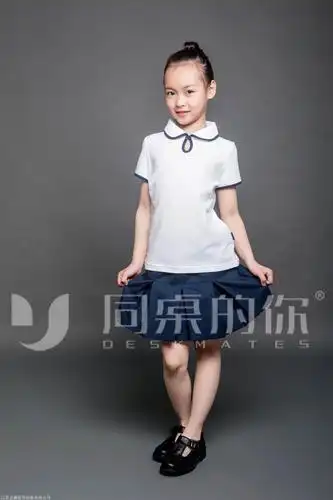 中国风校服 原创水滴领古典校服