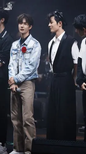 11.1. 陈情令演唱会忘羡.王一博.肖战