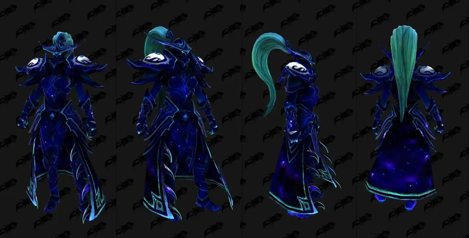 魔兽争霸3重制版暗夜精灵模型伊利丹真酷