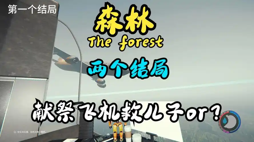 【森林】(the forest)两个结局,献祭一个飞机的生命来救儿子还是?