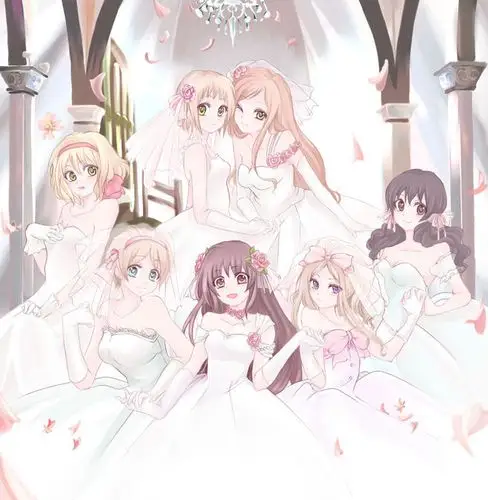 【盘点】______________________二次元的婚纱照,不一样的美_巴黎红