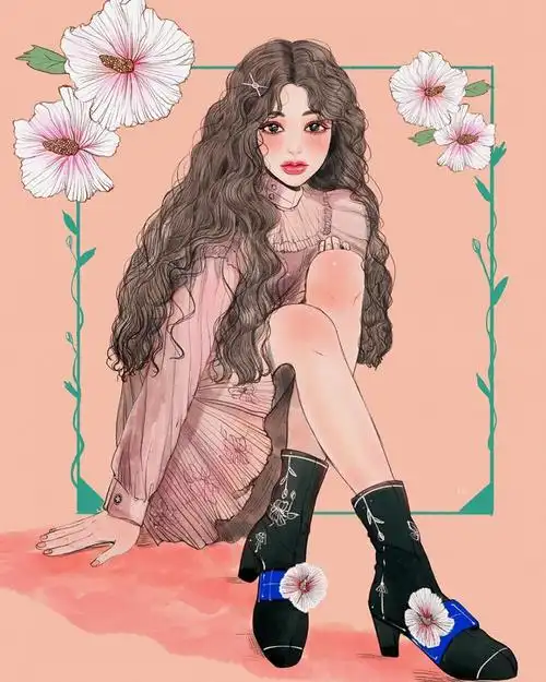 韩国插画师作品