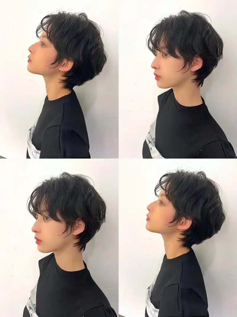 图文伙伴计划 这是一款比较中性的女生短发,拳 - 抖音