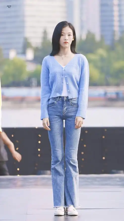 孙芮真的是腿精本精啊06太羡慕了