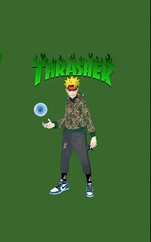 潮牌火影忍者潮图壁纸