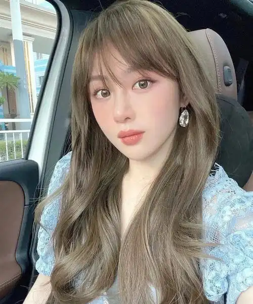 初夏滤镜发色闷青亚麻色