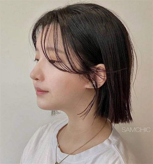 最强显瘦中短发 小脸短发推荐_2023年流行发型 - 美发站