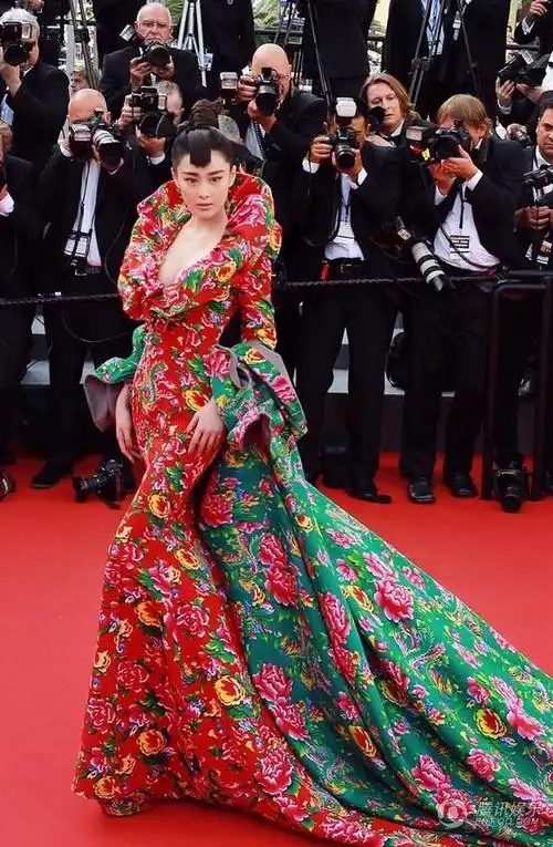 外媒报道戛纳红毯称张馨予为"不明身份者"