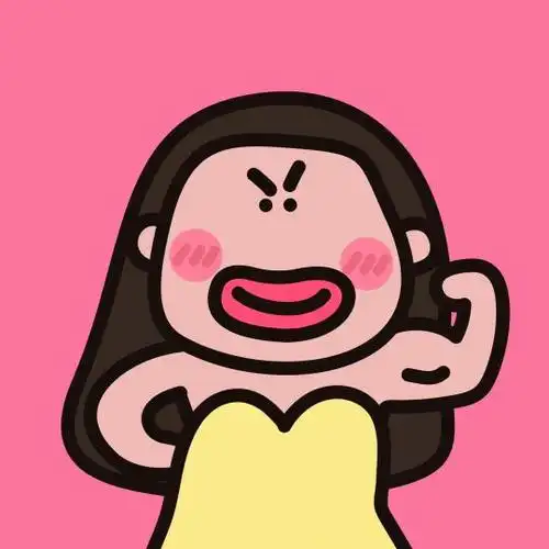 搞笑头像女生逗比卡通