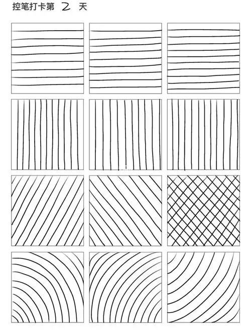 控笔训练  #画画打卡  #ipad画画  #自学画画  #零基础学画画  #绘画
