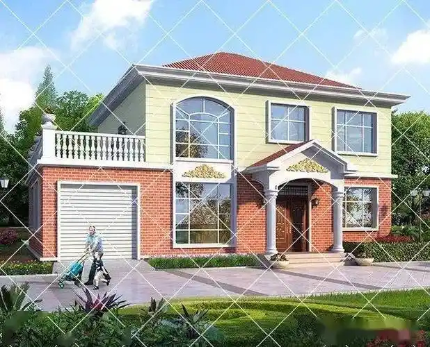 8款带车库二层农村别墅简单实用外观靓这才是理想的乡村别墅