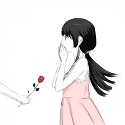 卡通情头一男一女头像