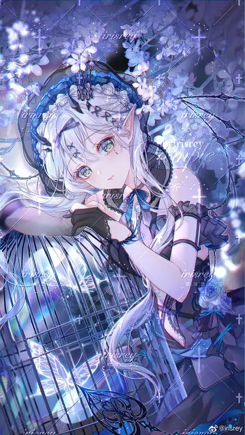 手绘 插画 二次元 动漫 复古 清新 唯美 森系 文艺 治愈 彩铅 水墨