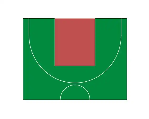 篮球场地标准尺寸画法详解
