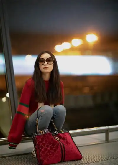 2019米兰时装周二月街拍:倪妮(喵总很潮范o.o)