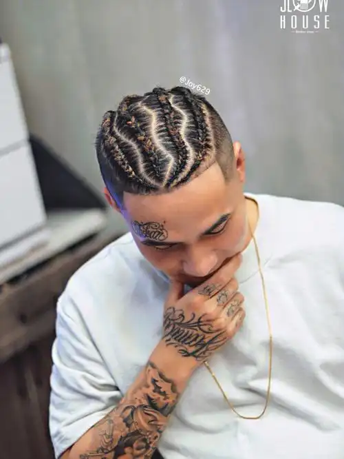 武汉脏辫地垄沟的调皮纹路