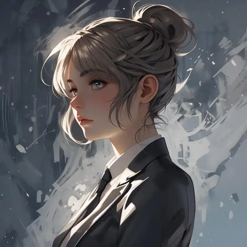 高冷西装头像女 99699278