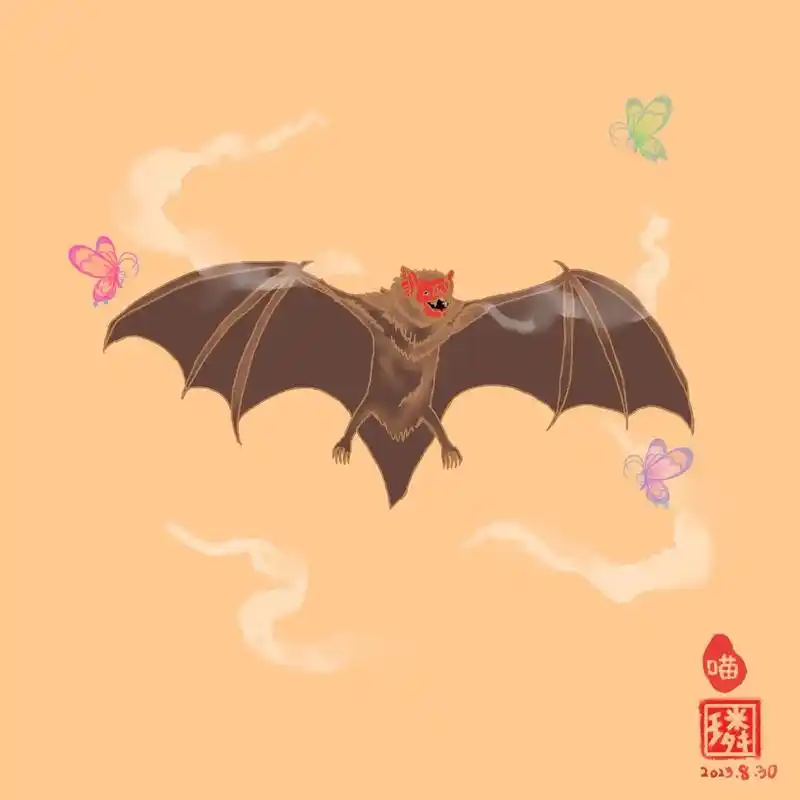 动植物-毛腿吸血蝠-拟人.毛腿吸血蝠为毛腿吸血蝠属下唯一一种 - 抖音