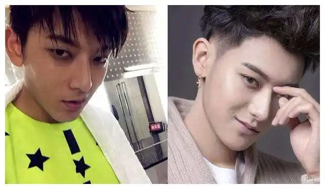 盘点和当红小鲜肉撞脸的男星,陈翔和黄子韬都是小眼睛爱画眼影!