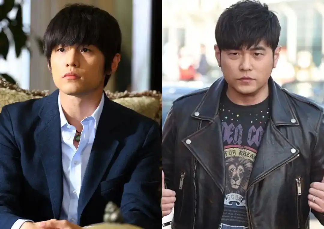 原创42岁周杰伦发福变大叔皮衣造型依旧霸气发型20年不变