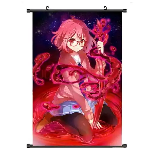 境界的彼方动漫挂画超大海报壁纸卷轴壁画来图定制栗山未来二次元