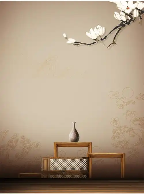 新中式传统古风拍照背景布网红摄影古装主播直播背景墙 b1932b/1