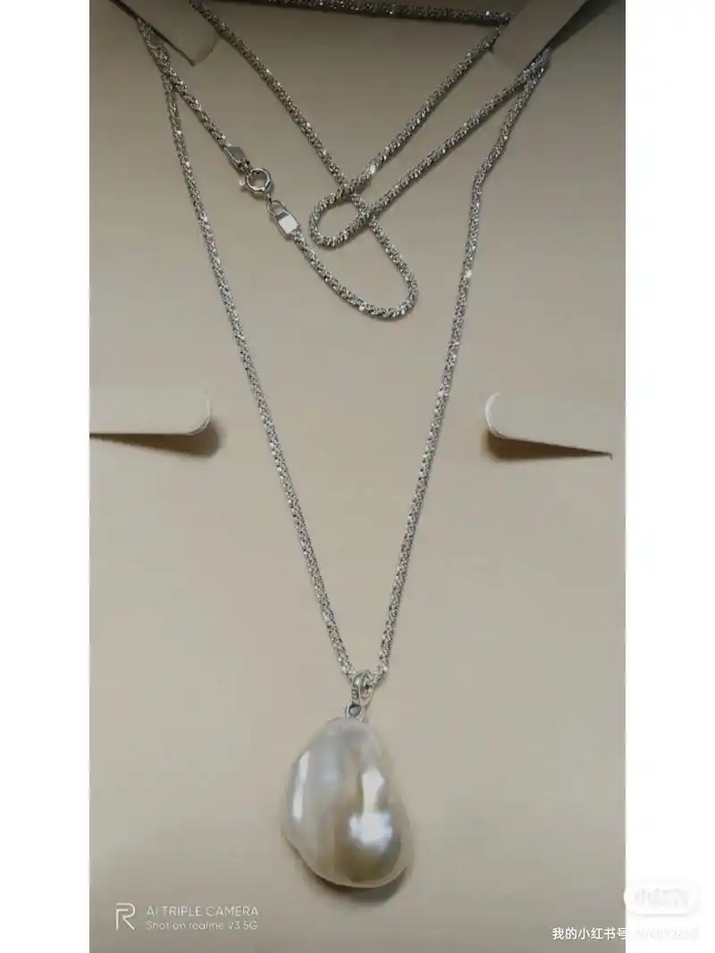 s925银 巴洛克珍珠#希望我的作品给您带来最美的回忆与快乐 - 抖音
