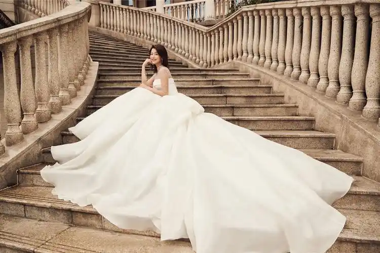 雨丝摄影皇家欧式婚纱照优雅大气