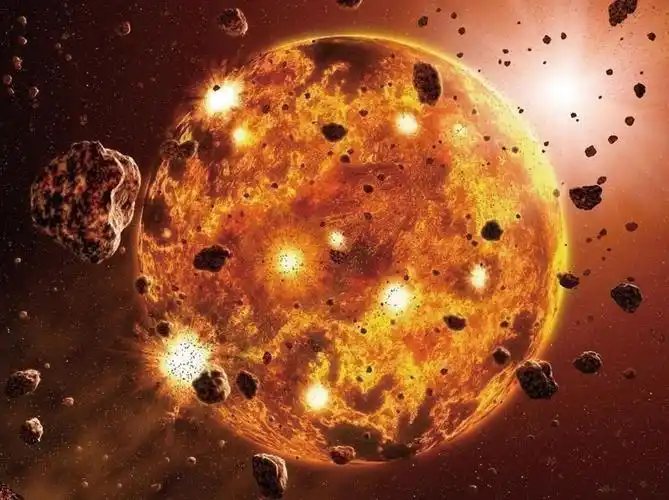 地球形成于46亿年前.