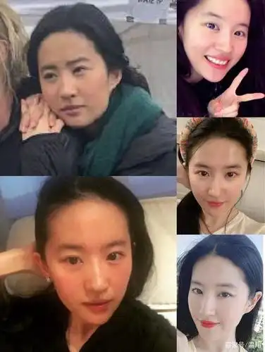 刘亦菲无包袱晒素颜,85后小花素颜比拼,张雨绮和她们都是同龄