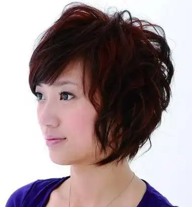 头尖不适合扎起来,建议你剪短发,这样比较好打理,建议你把头顶和额头