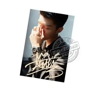 现货 nine percent 乐华七子 范丞丞 亲笔签名 宣传照片 6寸 a款