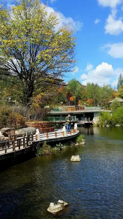 这这这……还是不是一个小镇的架势?美丽的二道白河镇