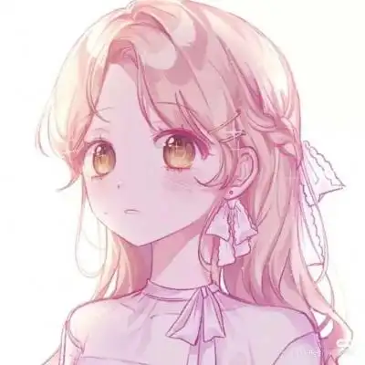 二次元女生头像高冷长发 仙系女头二次元图片