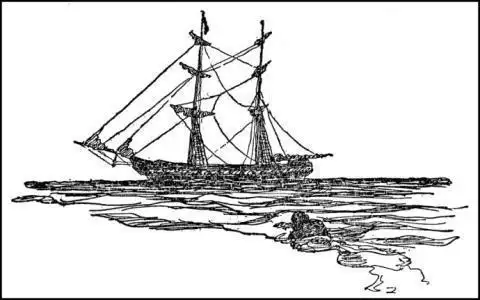 神秘岛插画简笔画