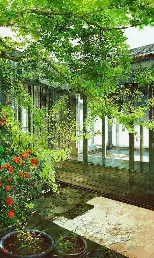 逼真的古风院落