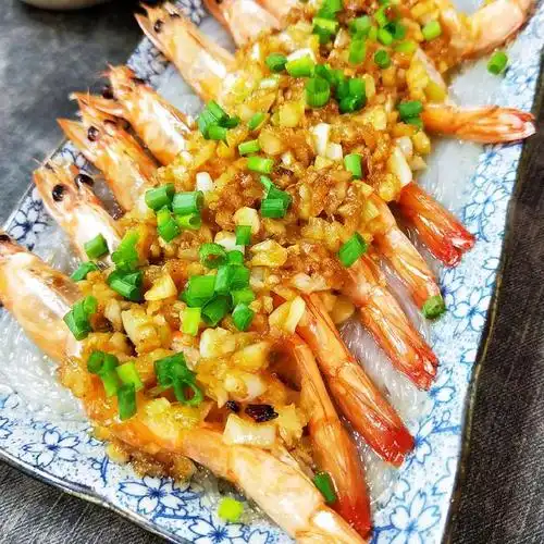 蒜蓉粉丝蒸虾,虾的高能吃法,简单易上手!