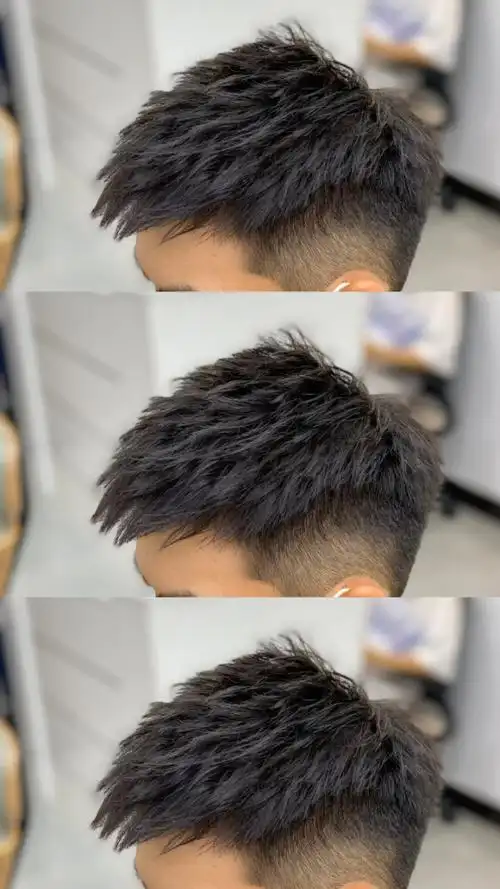 男生夏季短发推荐!钢夹烫