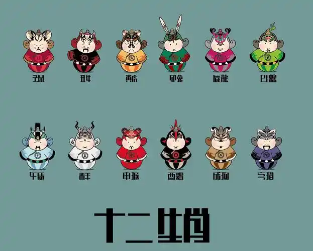 十二生肖插图 - 草的类 - 原创作品 - 视觉中国(shijueme)