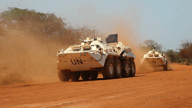 中国蓝盔维护和平他们从不懈怠