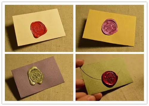 进口草香纸空白信封 火漆信封 明信片信封 复古个性信封