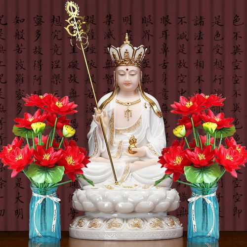 摆件供花佛前供佛莲花佛堂佛台荷花假花仿真仿真花