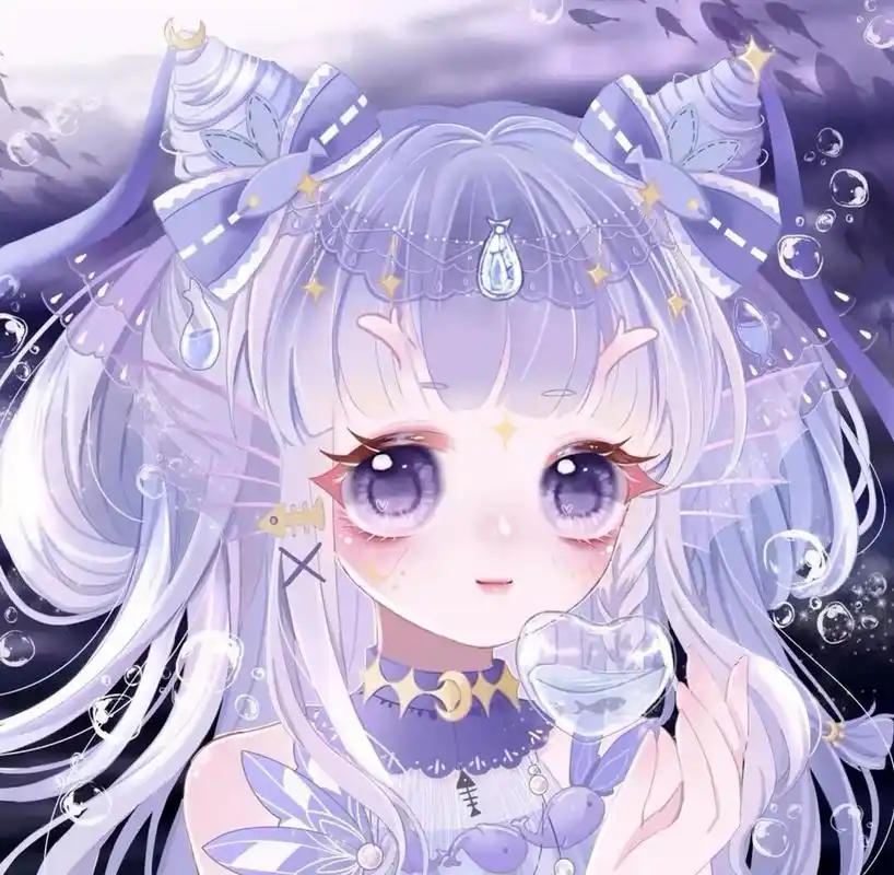 漫画女生头像～ 仙气飘飘啊!