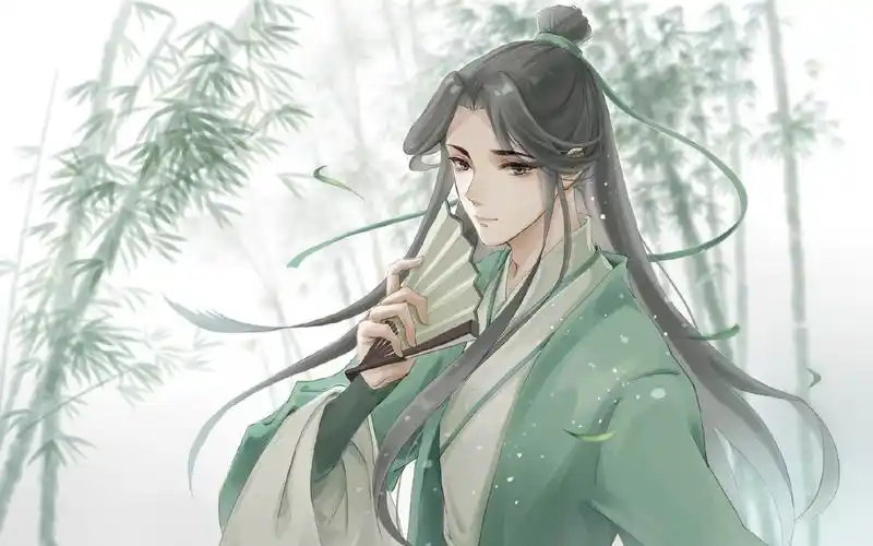 唯美动漫古风美男桌面壁纸高清大图预览1920x1200_卡通动漫下载_美桌